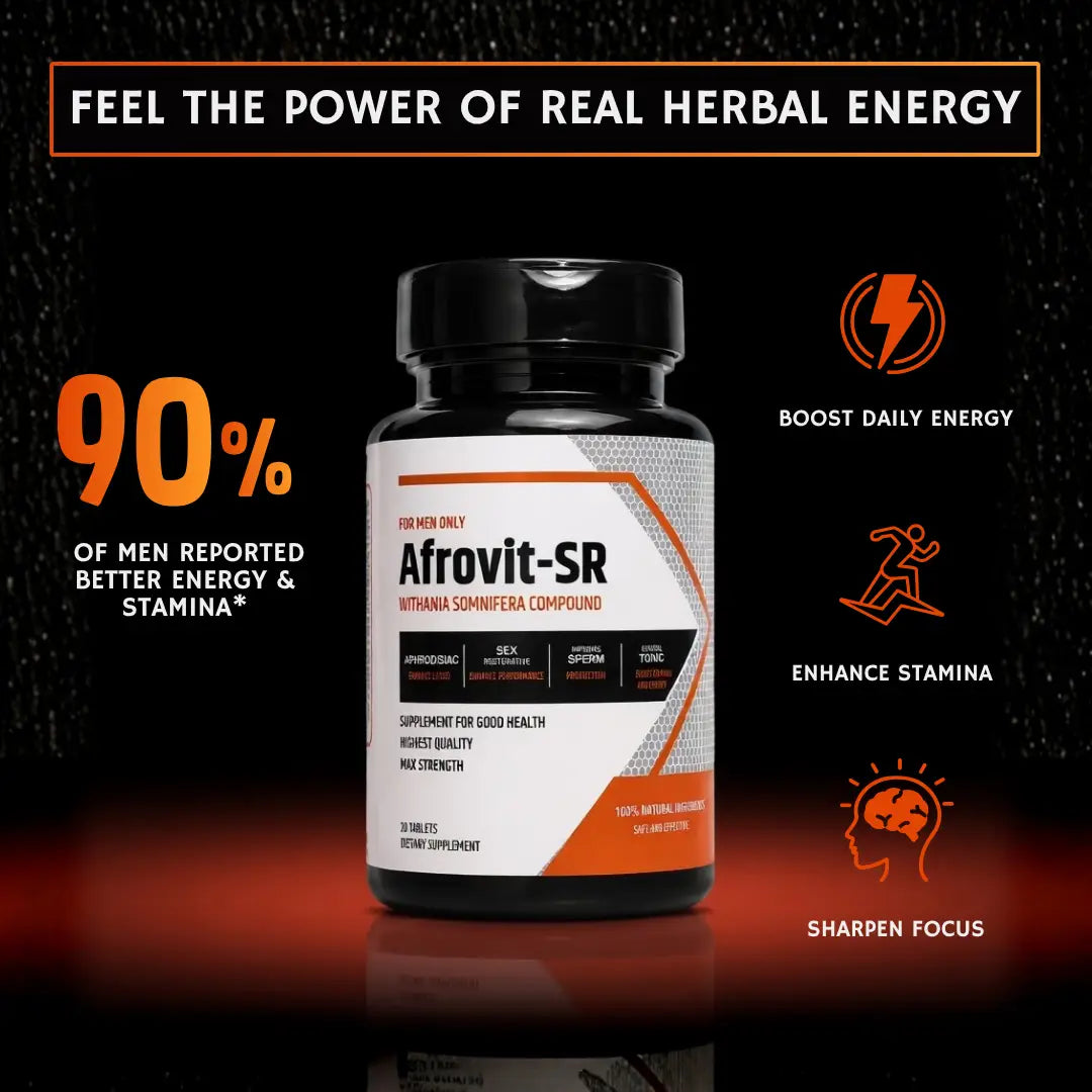 Afrovit-SR Withania Somnifera Compound For Men Only 1
