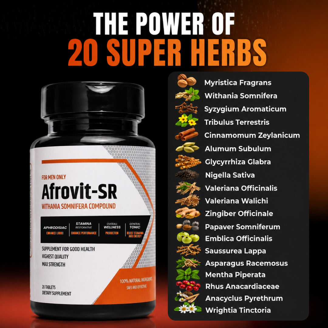 Afrovit-SR Ultimate Men Performance Booster